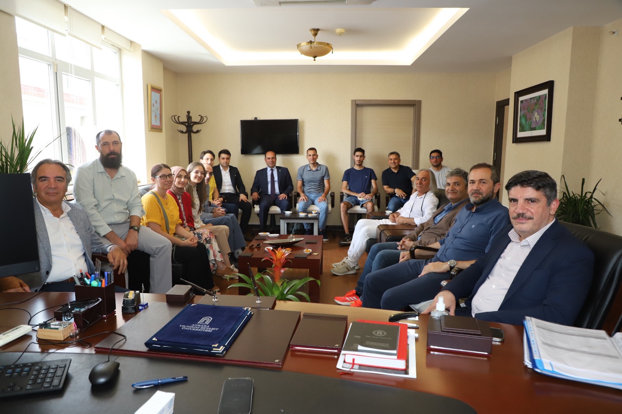 Rektör Yardımcımız Prof. Dr. Mustafa Orçan'ı Ziyaret 