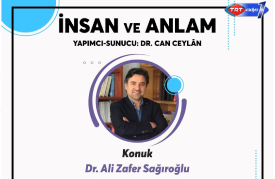 Dr. Öğr. Üyesi Ali Zafer Sağıroğlu TRT Radyo 1'de