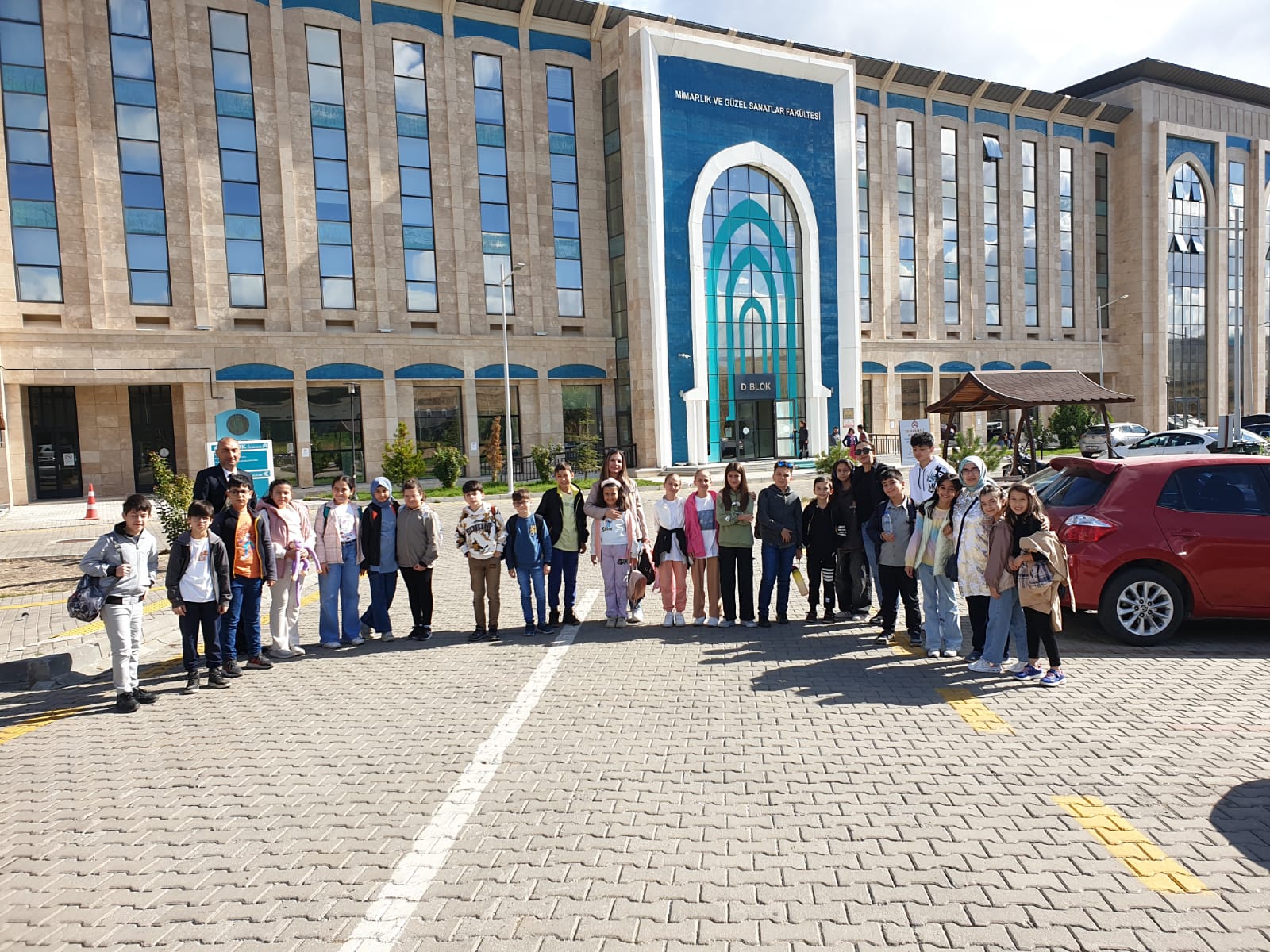 Çubuk Bilim ve Sanat Merkezi Öğrencilerinden Bölümümüze Ziyaret