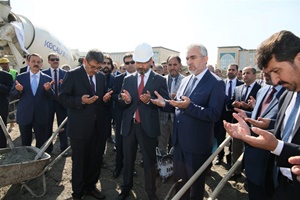 Esenboğa Külliyemizde Cami Temel Atma Töreni Gerçekleştirildi.