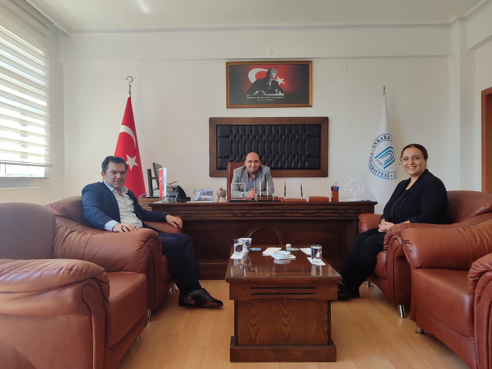 Şereflikoçhisar Kaymakamı Taner TENGİR'in Ziyareti