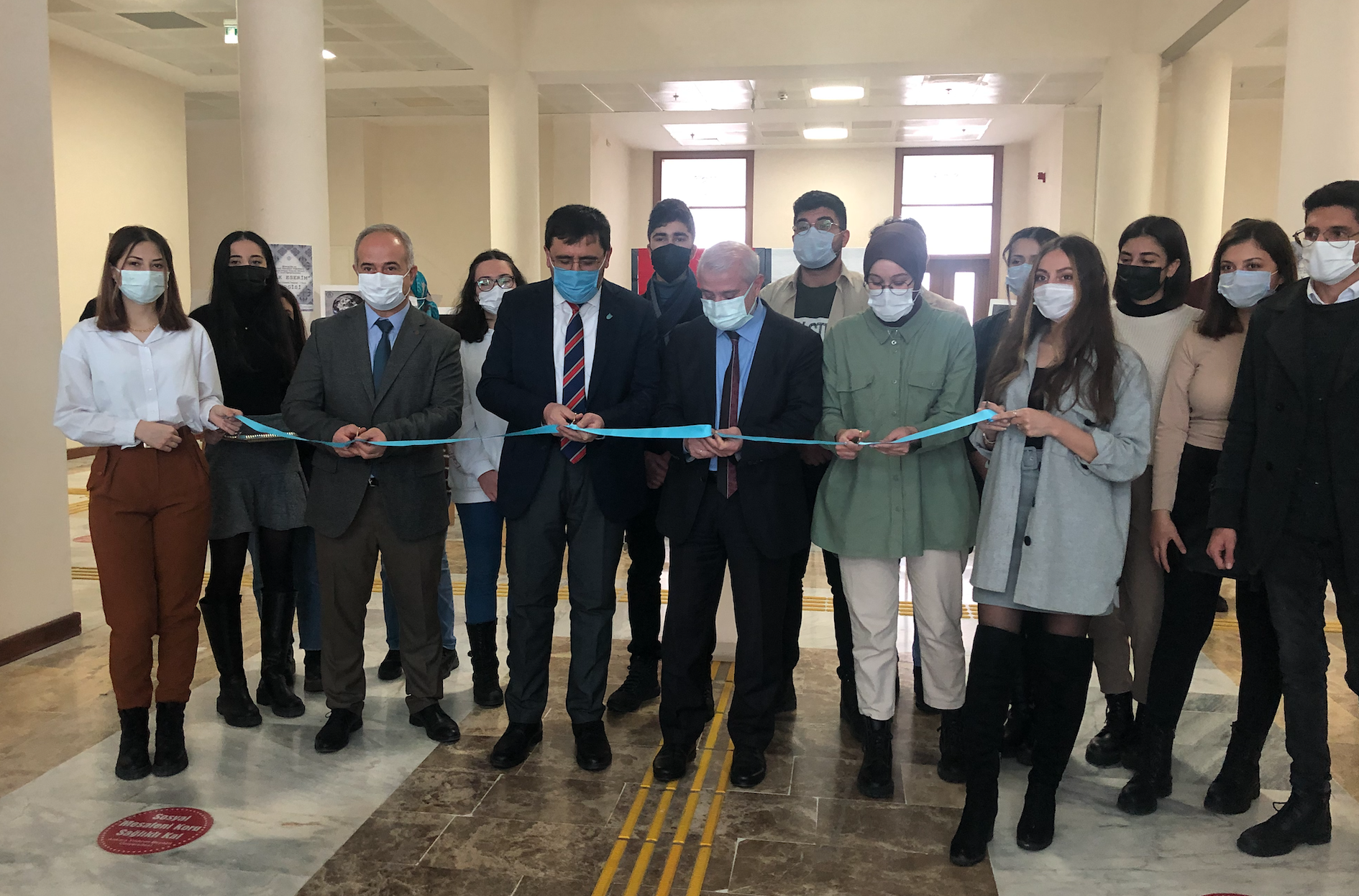 "İlk Eserim" Afiş Sergisinin Açılışı Gerçekleştirildi