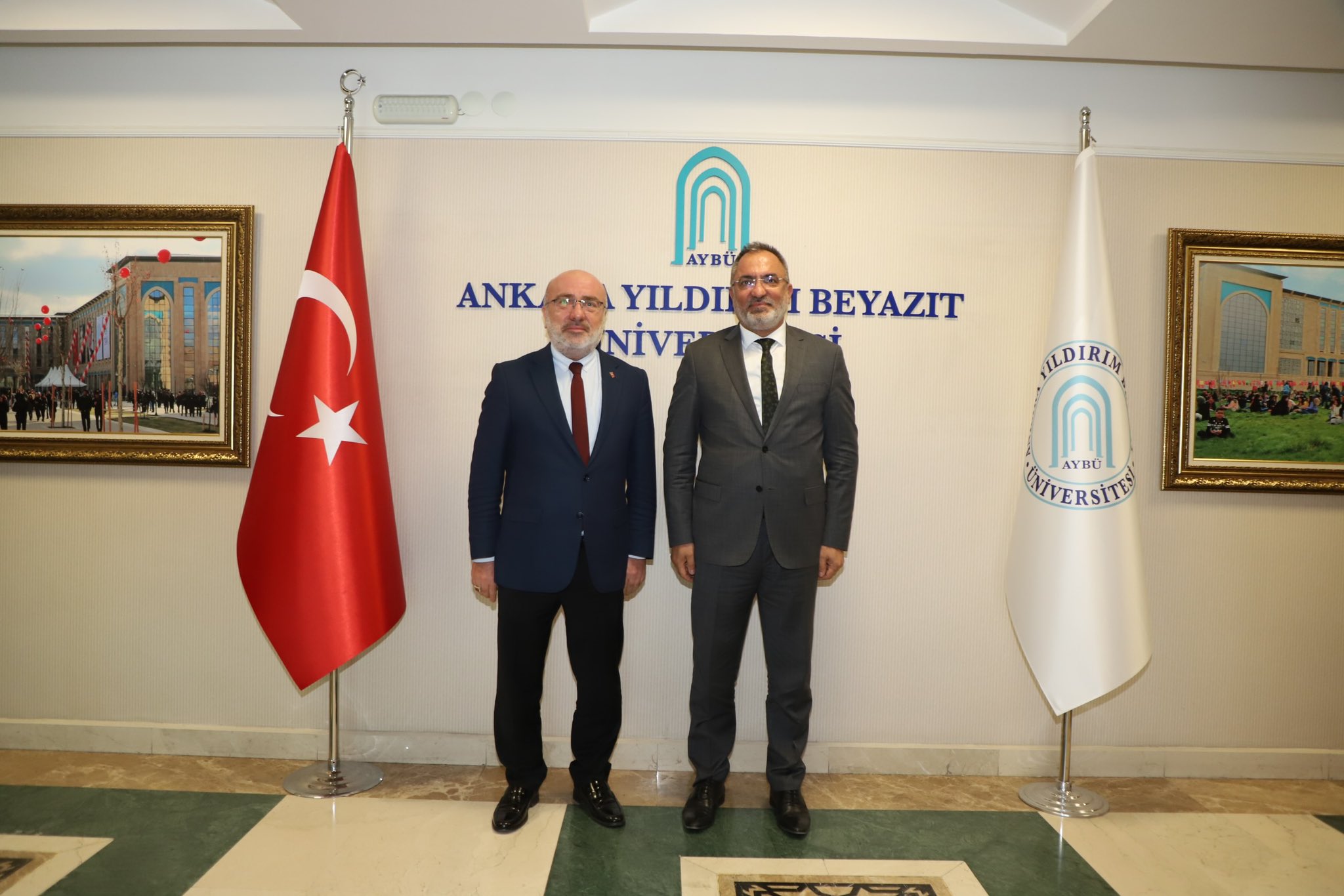 Kayseri Üniversitesi'nden Rektörümüze Ziyaret 