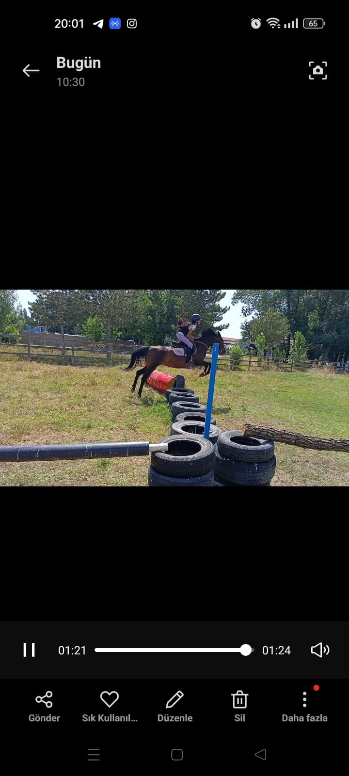 Merkezimizde At ve Binici Eğitimi