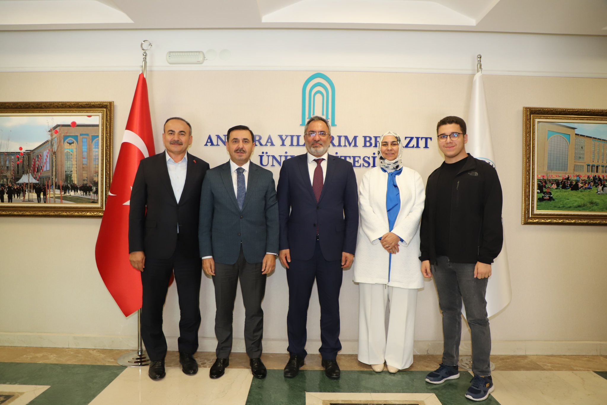 Adalet Bakanlığı ve Danıştaydan Rektörümüze Ziyaret