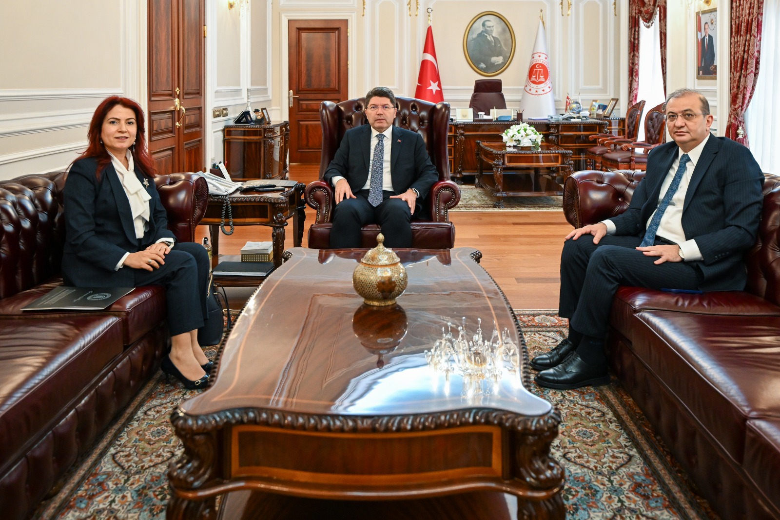 Our Dean Visits the Minister.