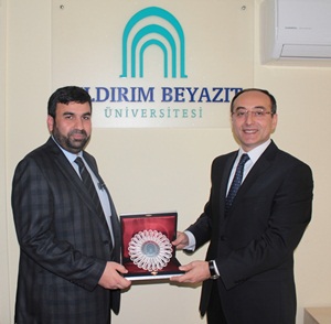 Afganistan Kültür Ateşesi' nin Üniversitemize Ziyareti