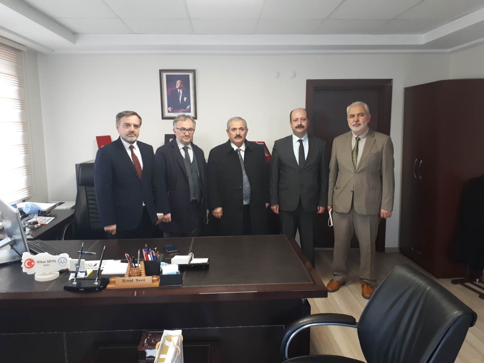 Fakültemiz Dekanlığından Pursaklar Müftülüğüne Ziyaret 