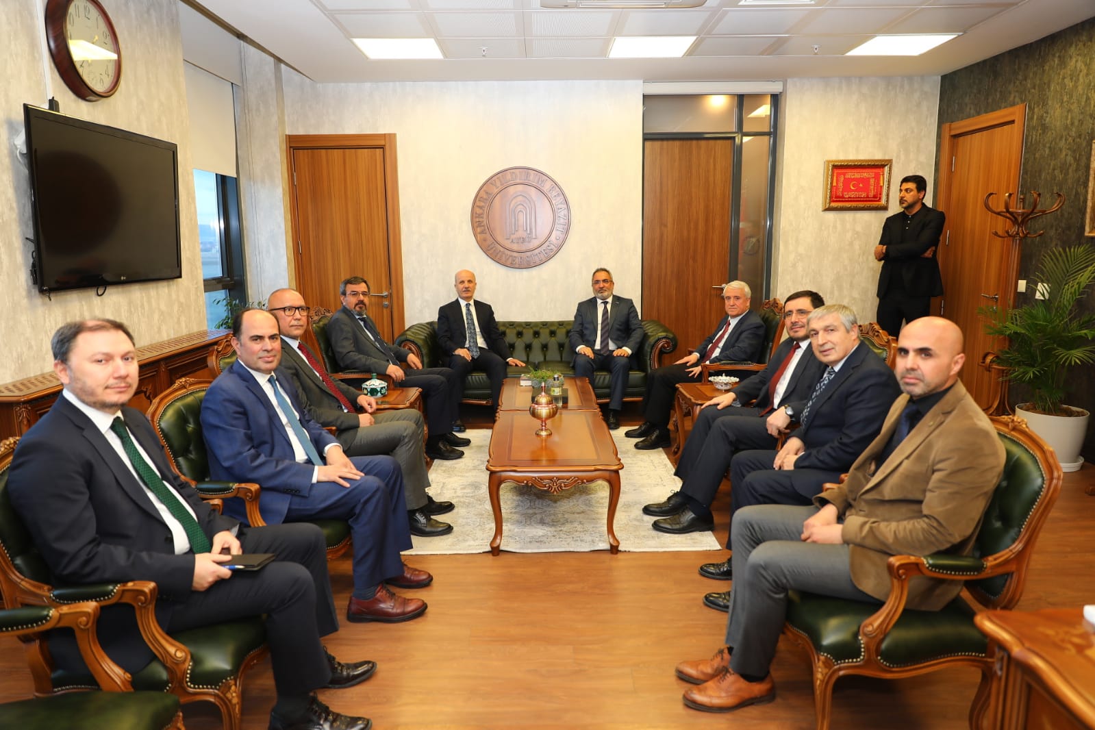 YÖK Başkanı Prof. Dr. Erol ÖZVAR'dan Üniversitemize Ziyaret