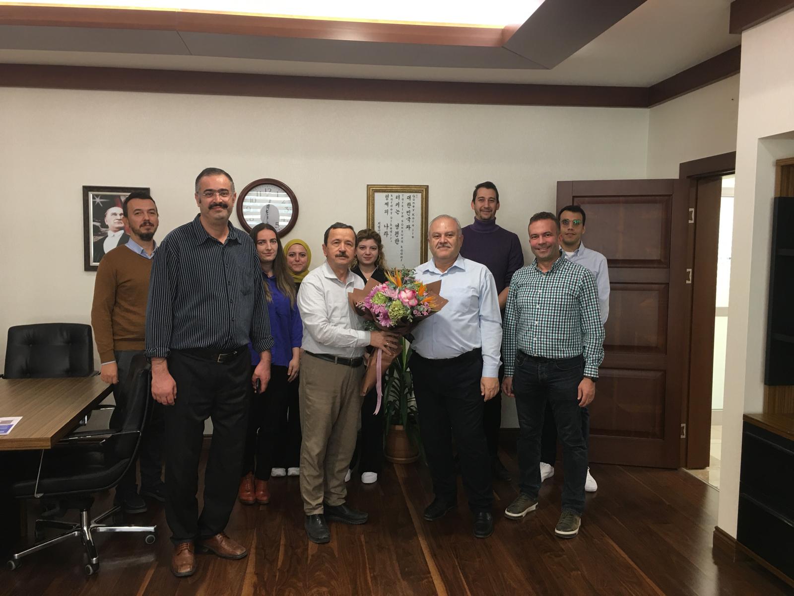 Dekanımıza Ziyaret