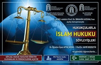 Hukukçularla İslam Hukuku Söyleyişleri