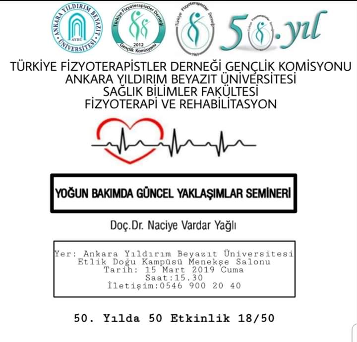 Fakültemizde Yoğun Bakımda Güncel Yaklaşımlar Semineri Gerçekleştirildi.
