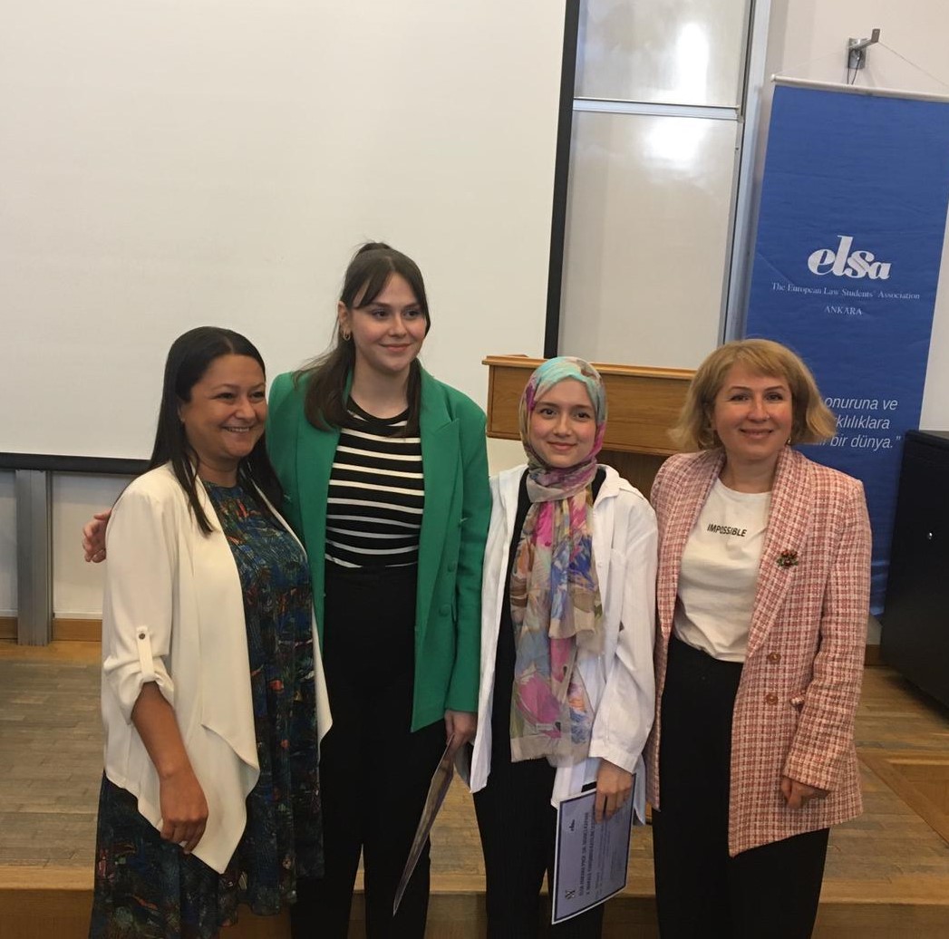 Öğrencilerimiz, ELSA ve Bilkent Üniversitesi İşbirliğinde gerçekleştirilen yarışmada derece aldılar.