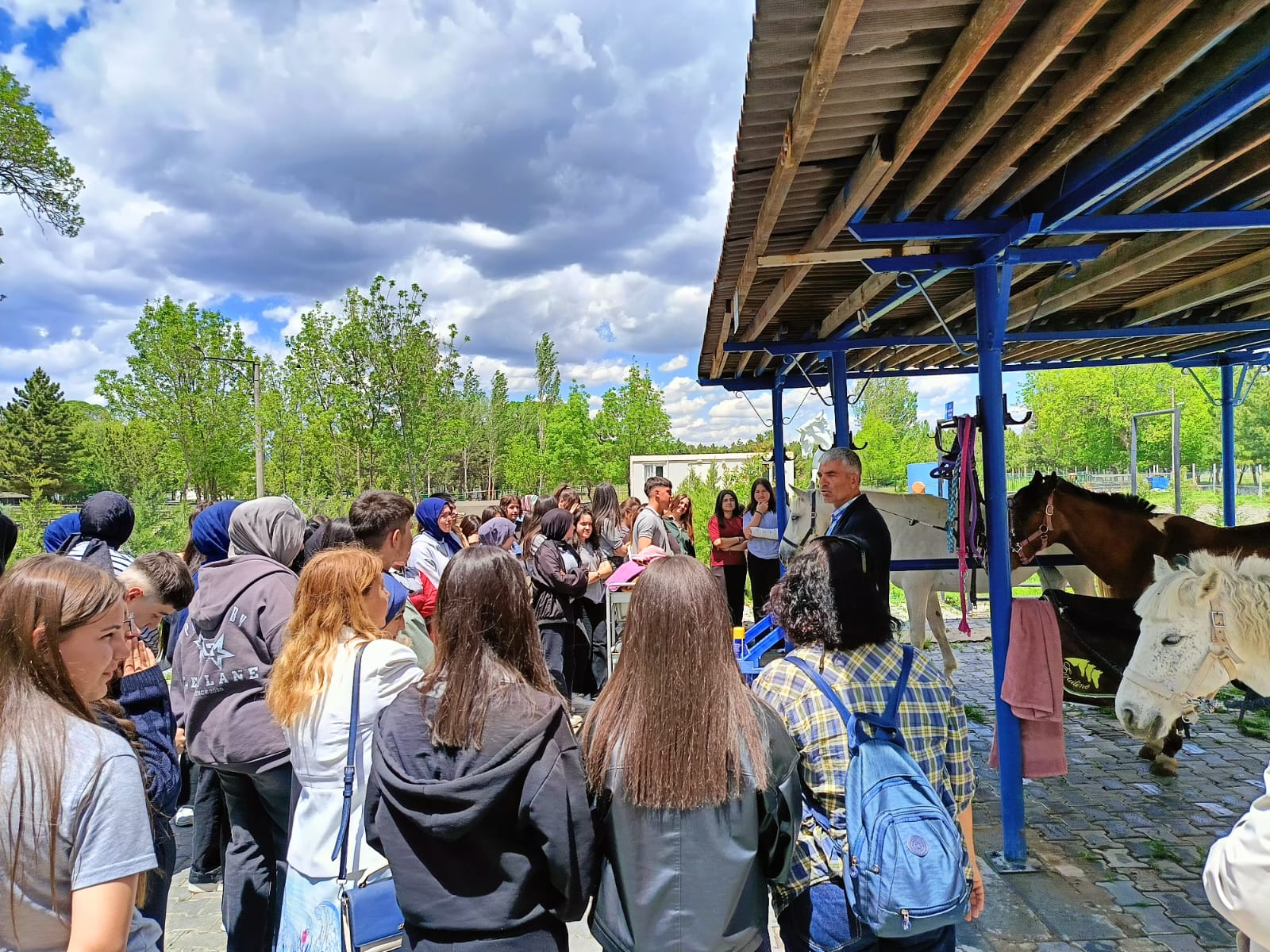 Çubuk Gevher Nesibe Mesleki ve Teknik Anadolu Lisesi Öğrencileri Merkezimizi Ziyaret Etti