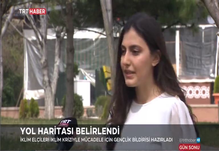 Our Climate Ambassador is in the TRT News