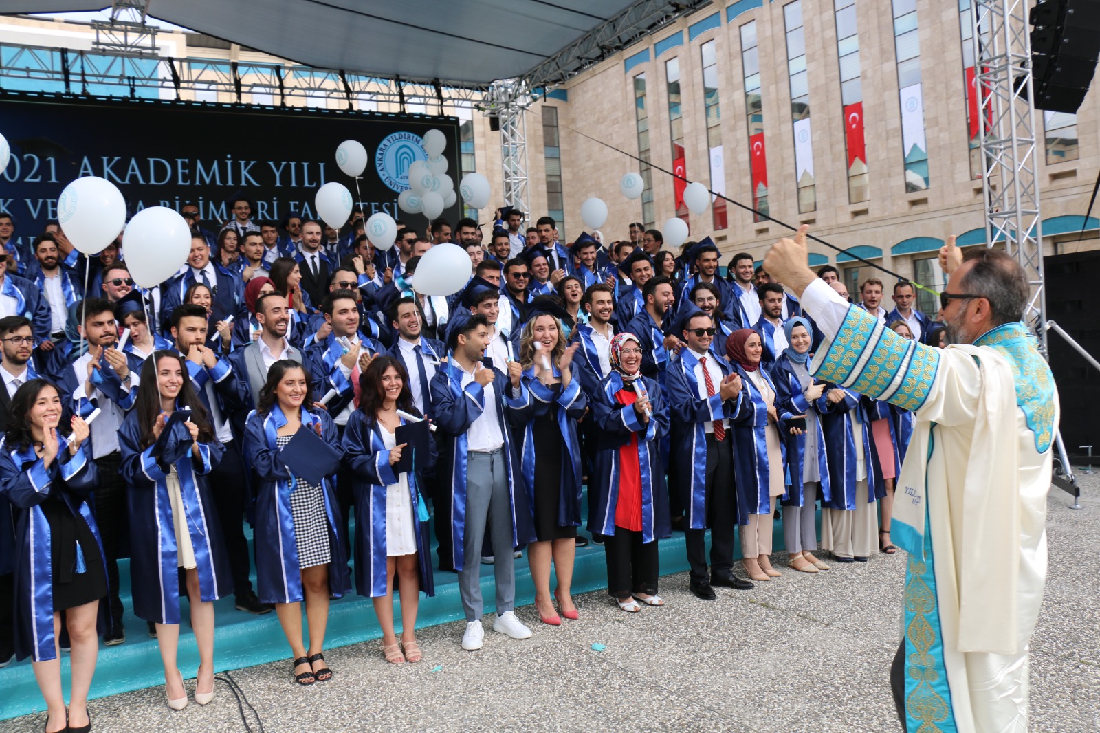 Graduation Ceremony of AYBU Faculty of Engineering and Natural Sciences was held