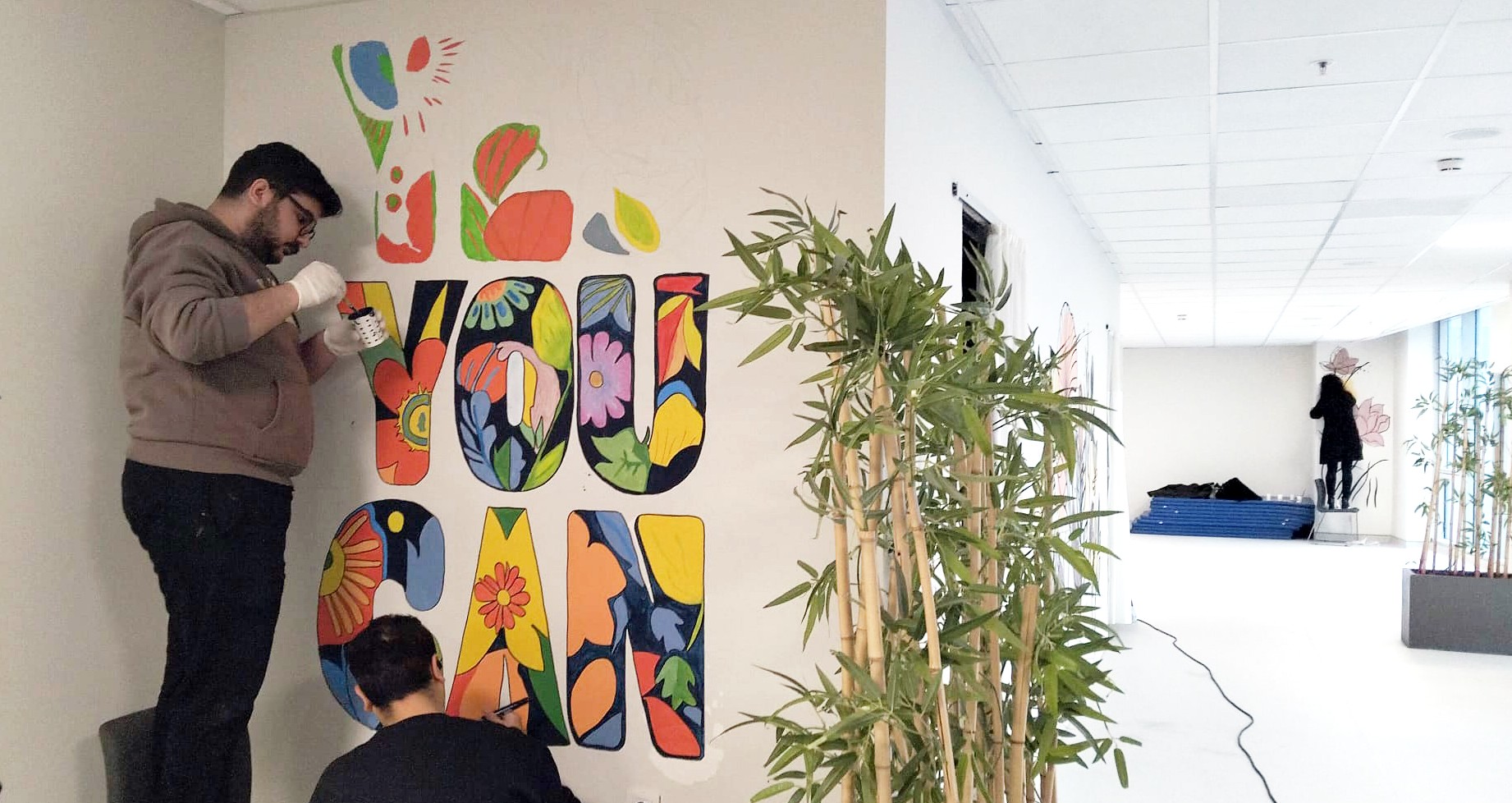 Etlik Şehir Hastanesi’nde Renklendirme Çalışması