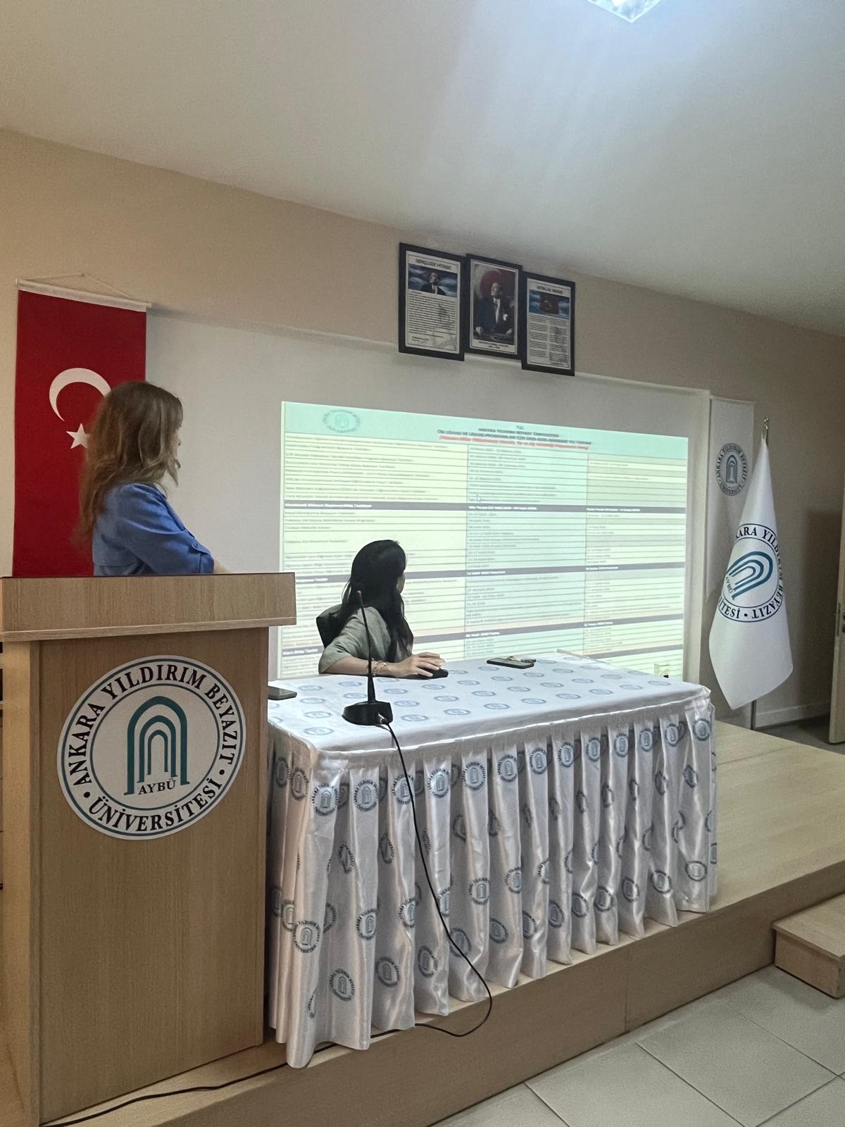 Şereflikoçhisar Uygulamalı Bilimler Fakültesinde Oryantasyon Programı Gerçekleştirildi.