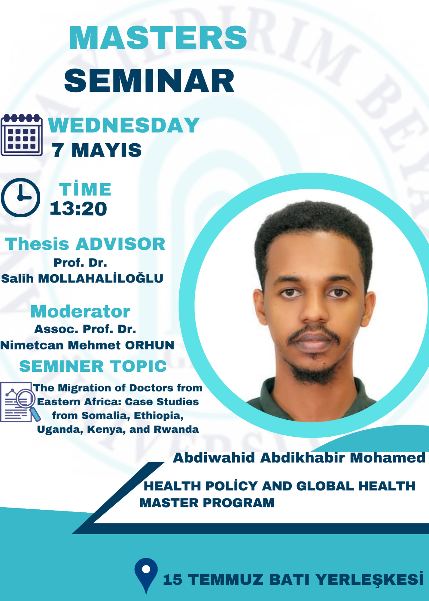 YÜKSEK LİSANS SEMİNER