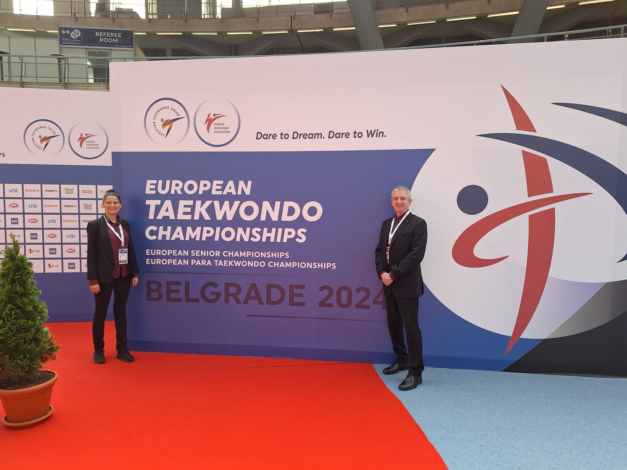 Bölümümüz Öğretim Üyelerinden Doç. Dr. Bihter Akınoğlu Sırbistan'ın Belgrad Kentinde Düzenlenen Avrupa Para-Taekwondo Şampiyonasında Dünya Taekwondo Federasyonu Tarafından Görevlendirilerek Şef/Medikal Sınıflandırmacı Olarak Görev Almıştır.