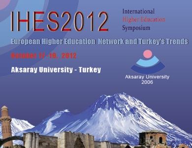 IHES-2012 Uluslararası Yükseköğretim Sempozyumu