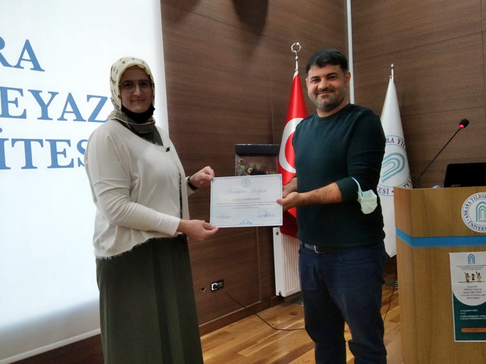 20 Kasım Dünya Çocuk Hakları Gününe Özel "Çocuk ve Hakları" Adlı Söyleşi Programı Gerçekleştirildi.