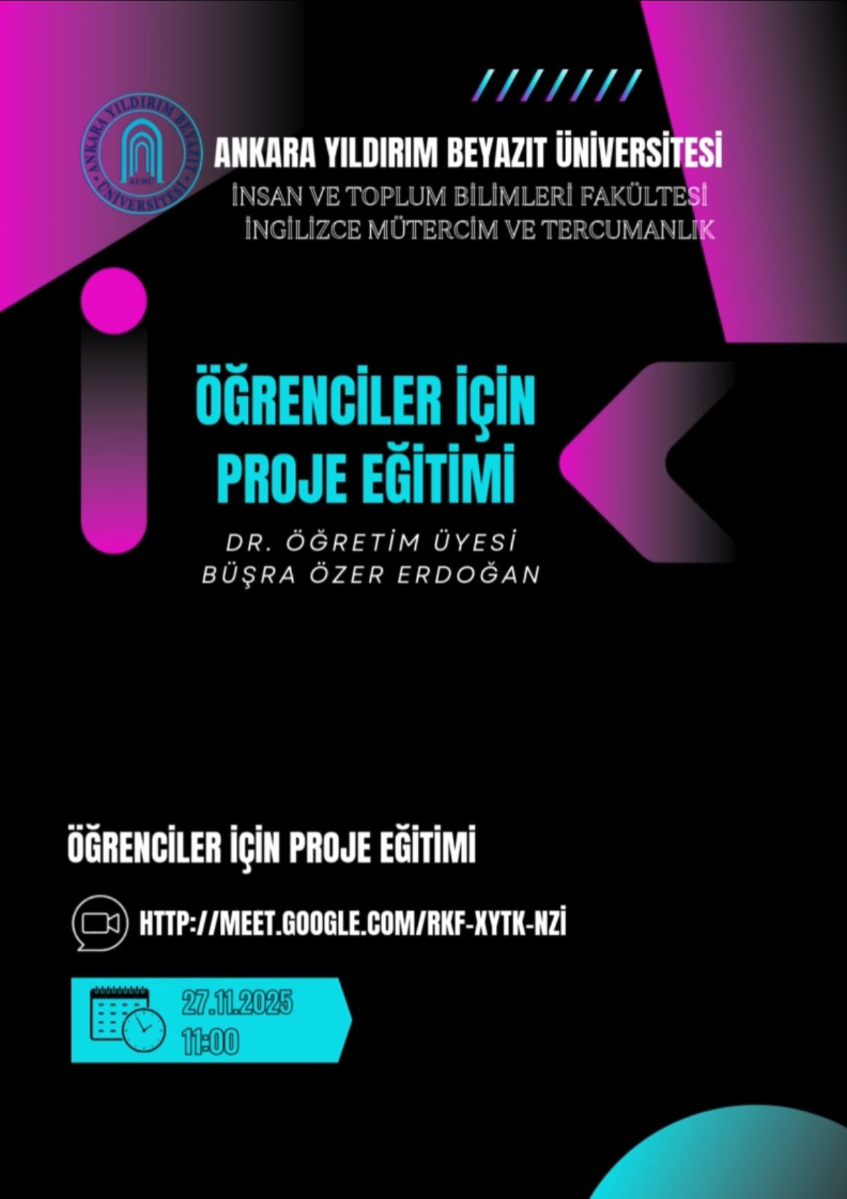 Öğrenciler İçin Proje Eğitimi
