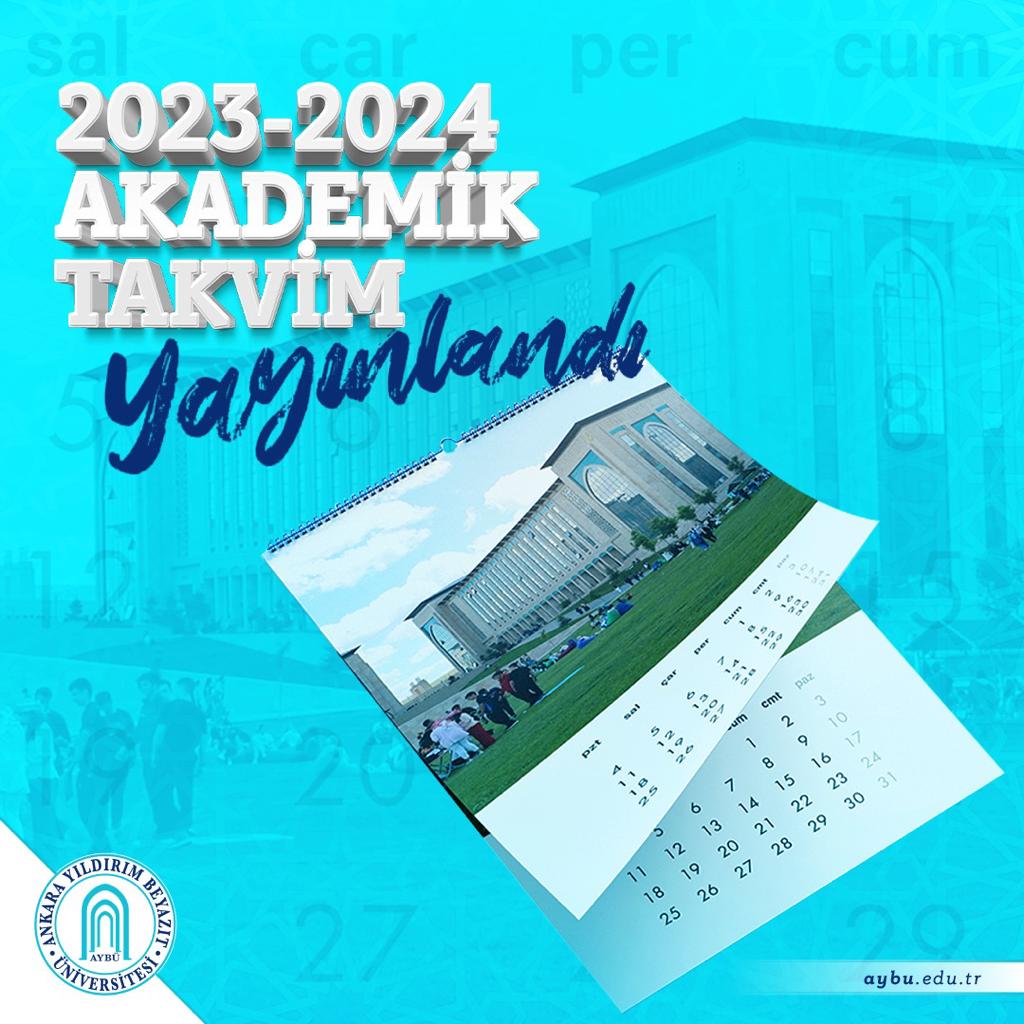 AYBÜ 2023-2024 Akademik Yılı Takvimleri Güncellenmiştir.