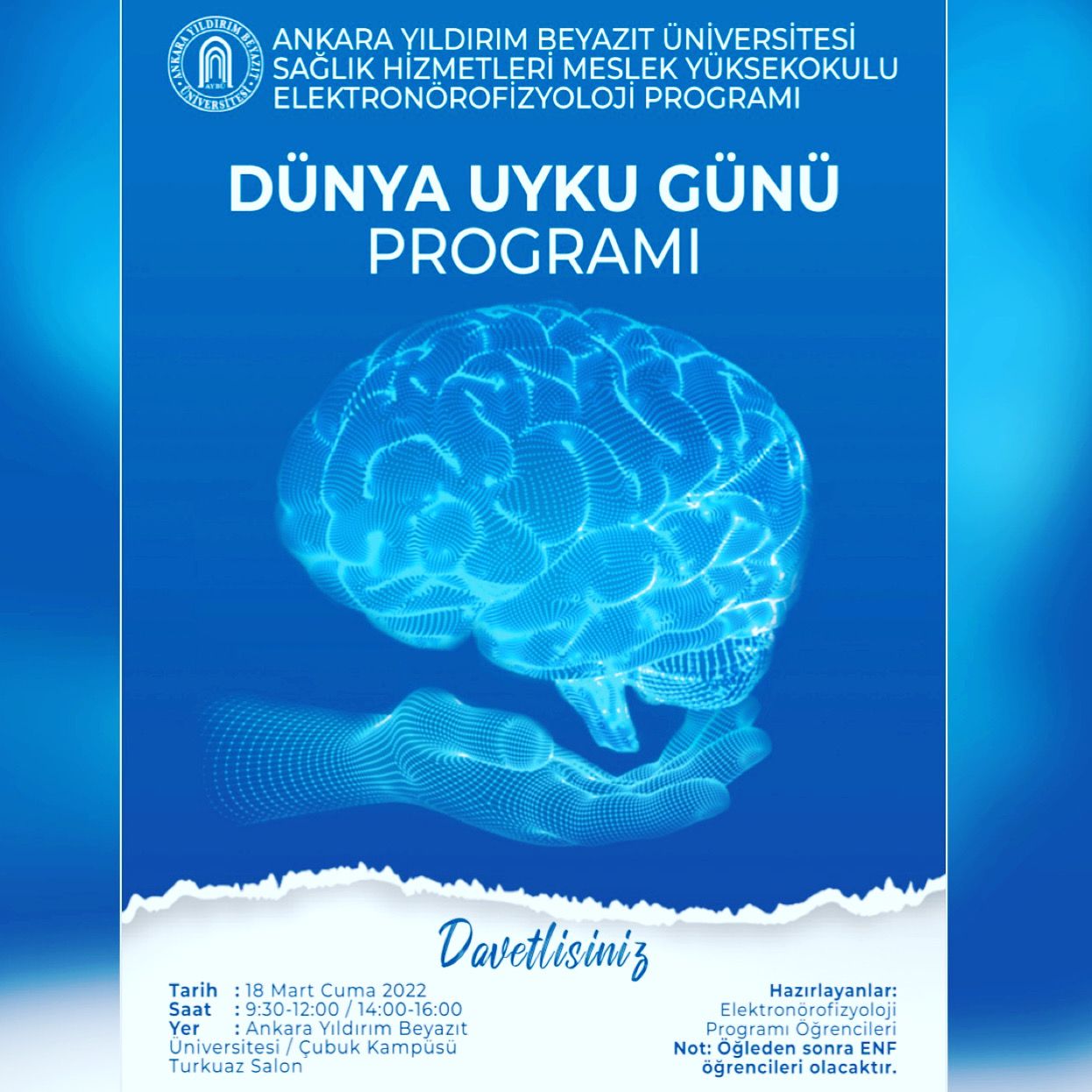 DÜNYA UYKU GÜNÜ ETKİLİĞİ