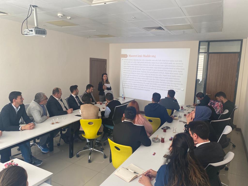 Başkanlığımız Personeline İzinler ve Maaş İşlemleri Eğitimi Verildi