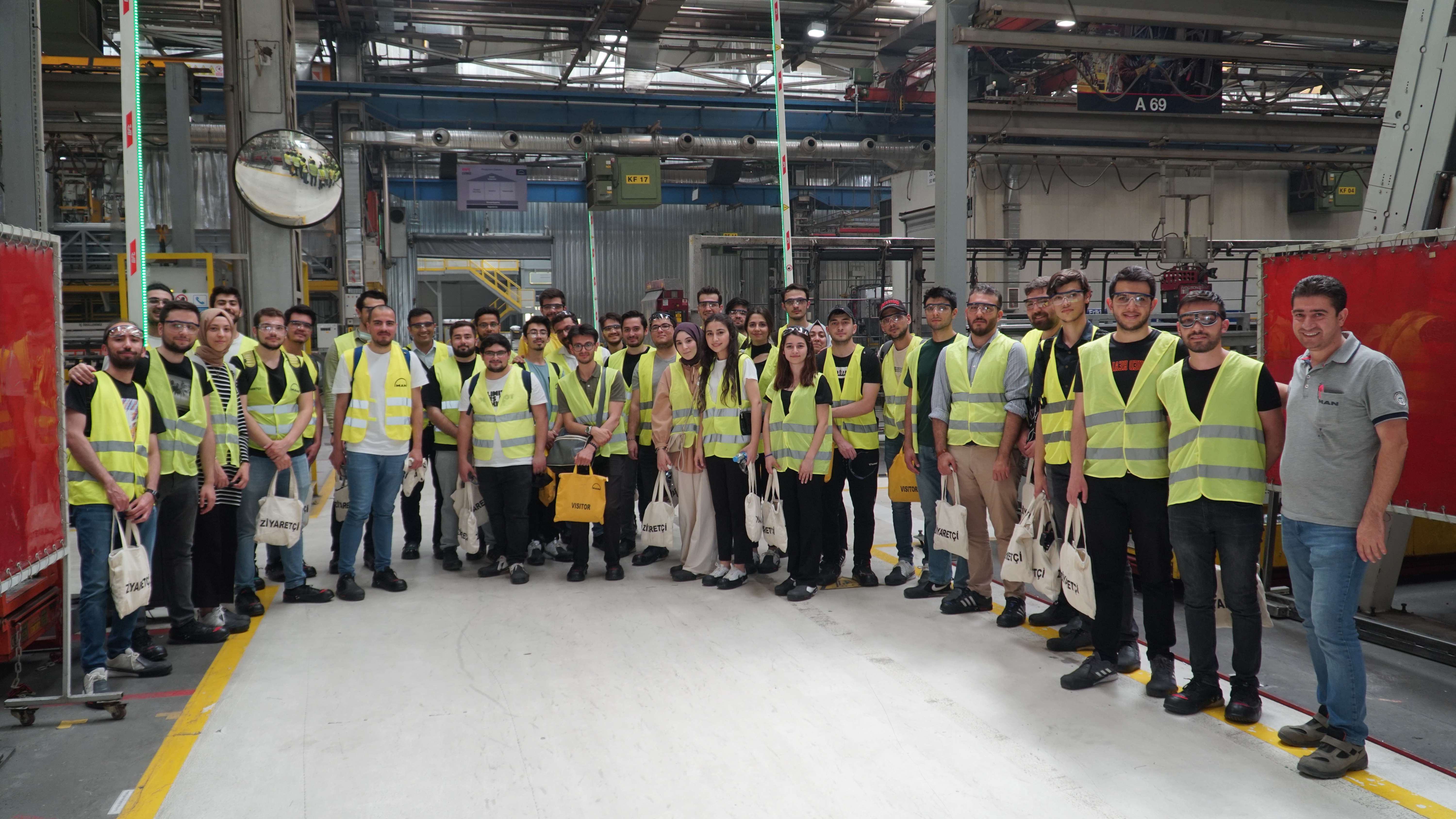 MAN A.Ş'ye Teknik Gezi Gerçekleştirildi