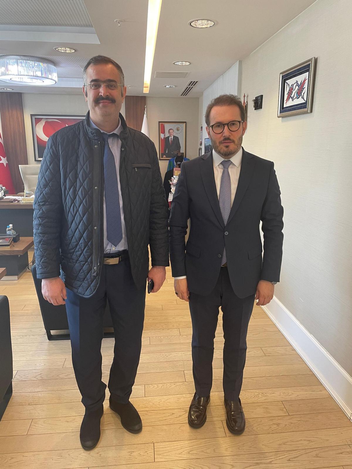 DYL-HP Proje Koordinatörü Prof. Dr. SOYGÜDER’den Sağlık Bakan Yardımcısı Şuayıp BİRİNCİ’yi Ziyaret