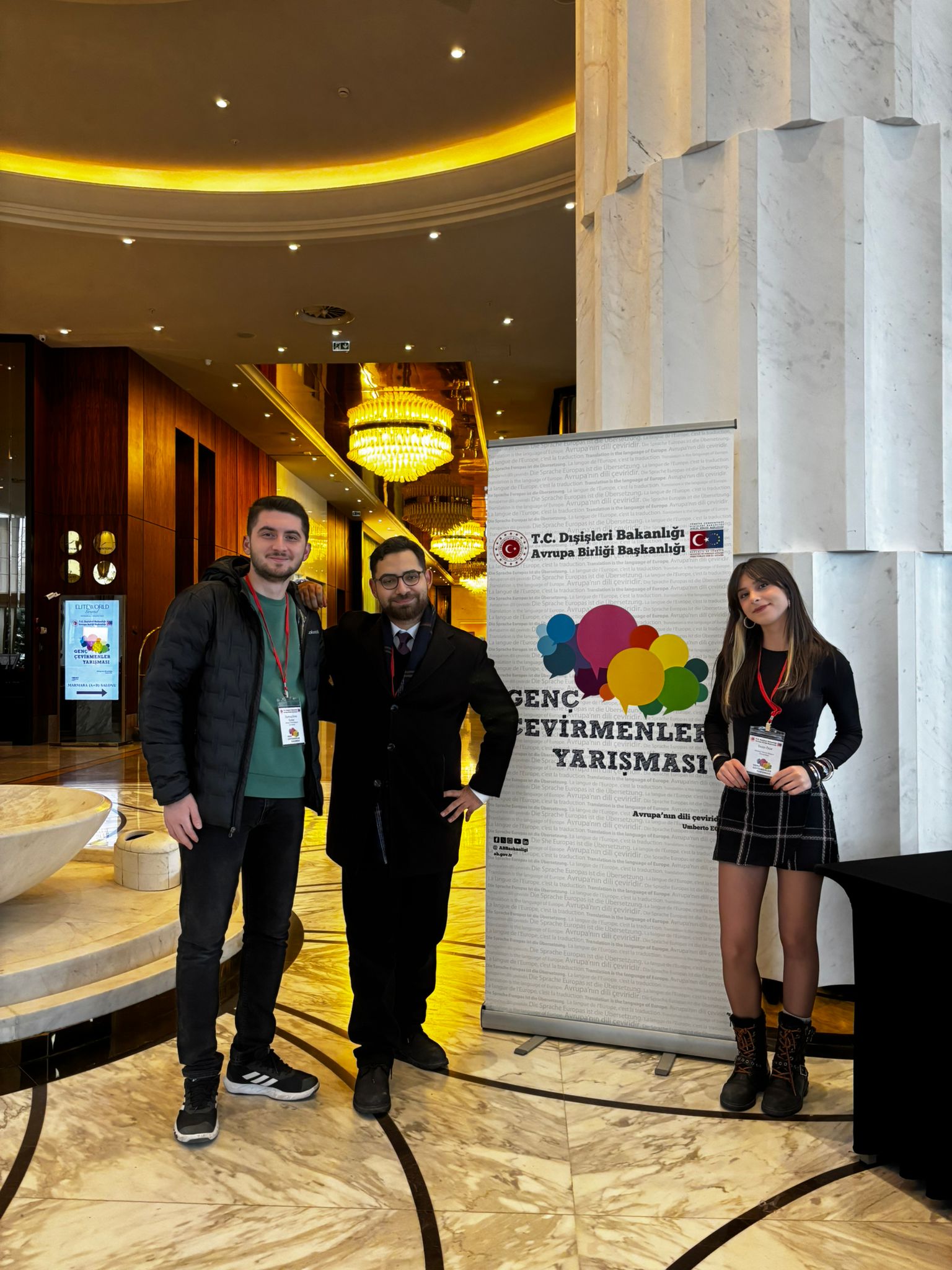 Öğrencilerimiz "Genç Çevirmenler Yarışması"na katıldı