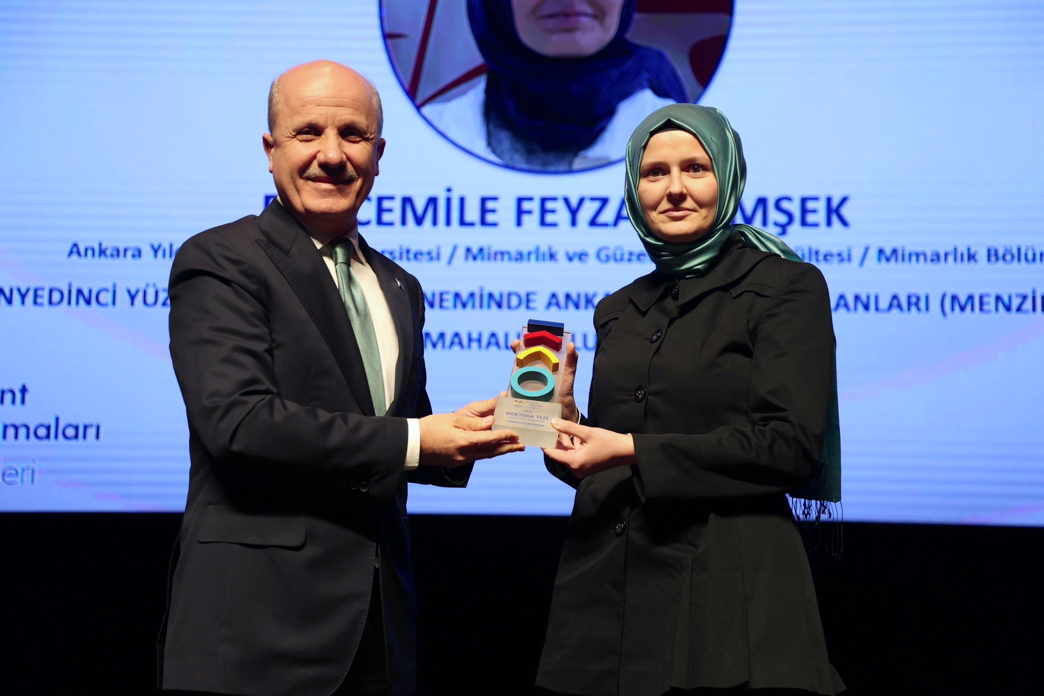Öğretim üyemiz Dr. Cemile Feyzan Şimşek, "Kent Çalışmaları Ödülleri"ne layık görüldü