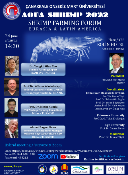 AQUA SHRIMP 2022 SHRIMP FARMING FORUM 