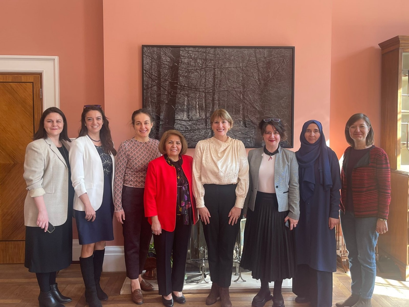 Dr. Fatma D. Güzel attended the Women and Girls in STEM Lunch invited and hosted by British Ambassador to Turkiye (HMA), Jill Morri
