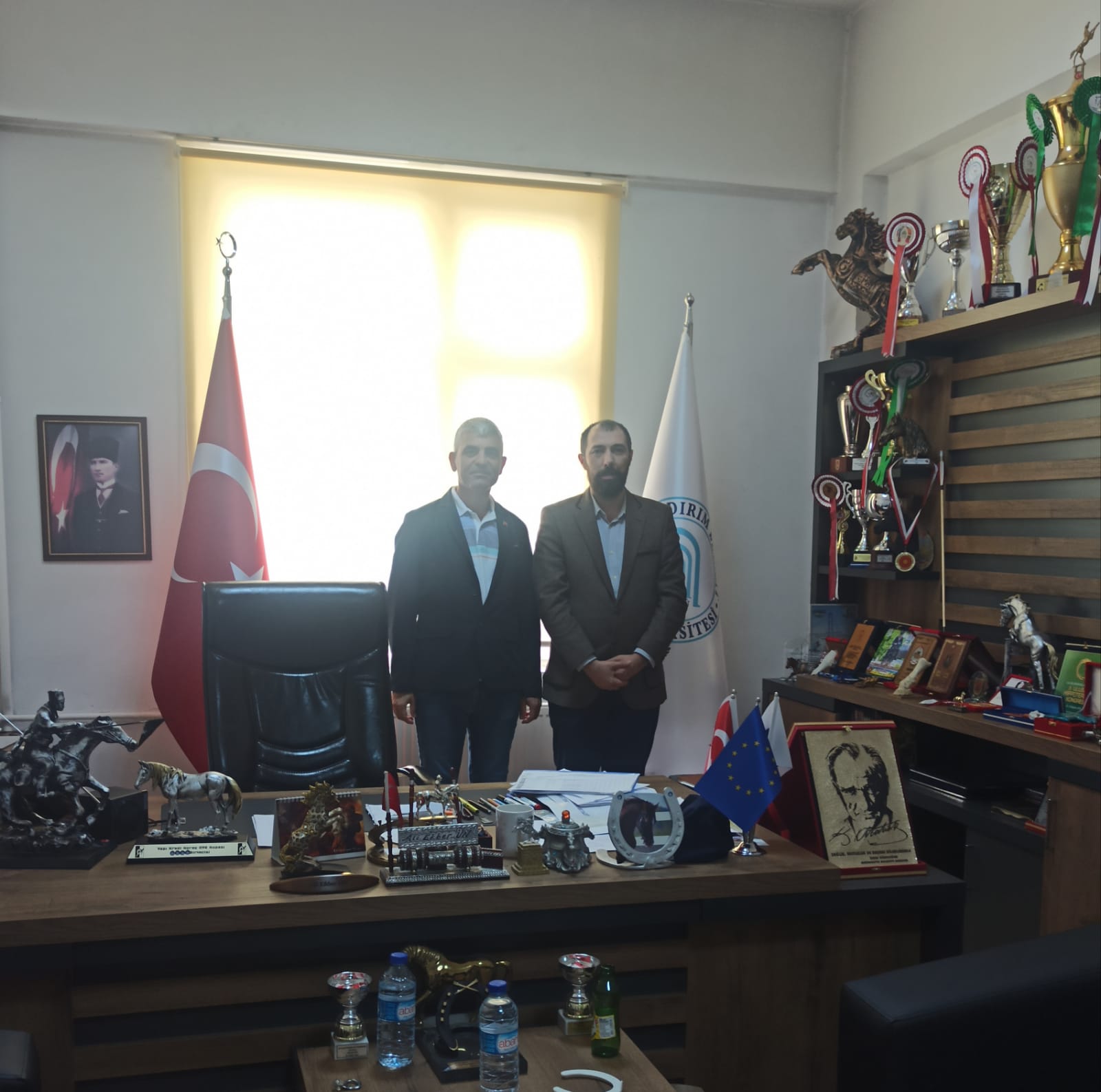 AYBÜ SOSYAL BİLİMLER MESLEK YÜKSEKOKULU MÜDÜRÜ MERKEZİMİZİ ZİYARET ETTİ