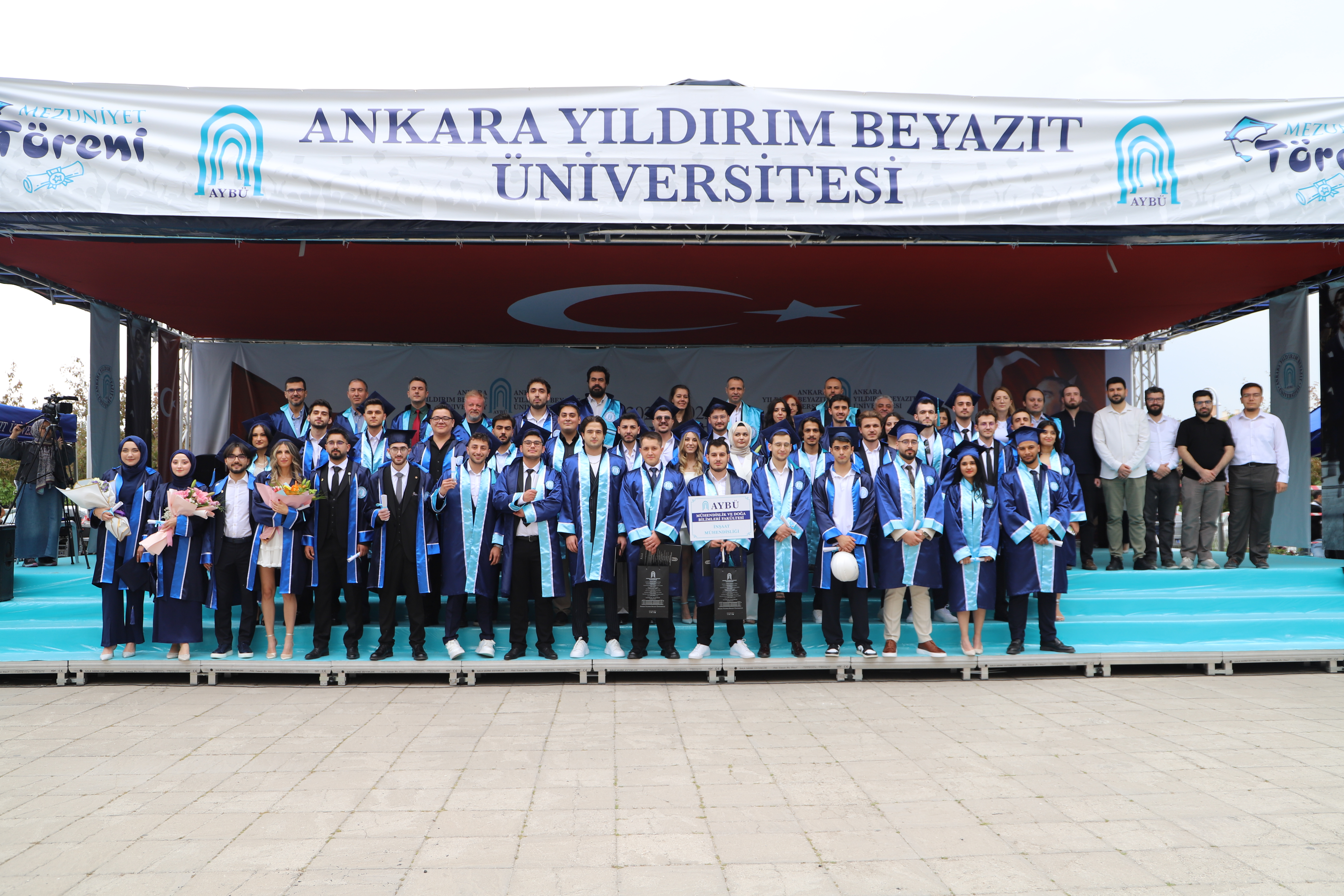 İnşaat Mühendisliği Bölümü Mezuniyet Töreni Gerçekleştirildi