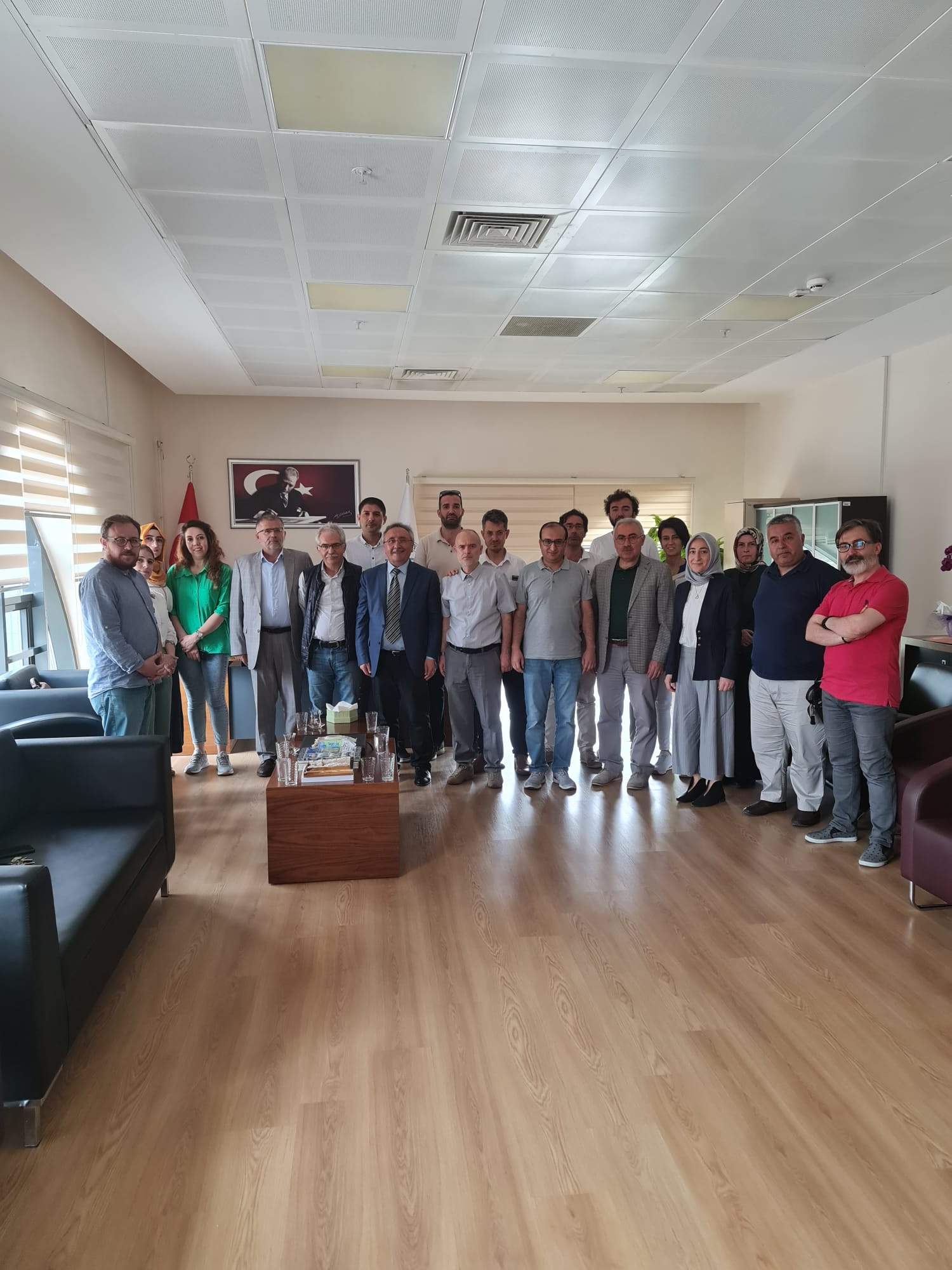  Prof. Dr. Hüseyin ÇINAR Hocamıza  'Hayırlı Olsun Ziyareti' Gerçekleştirdik