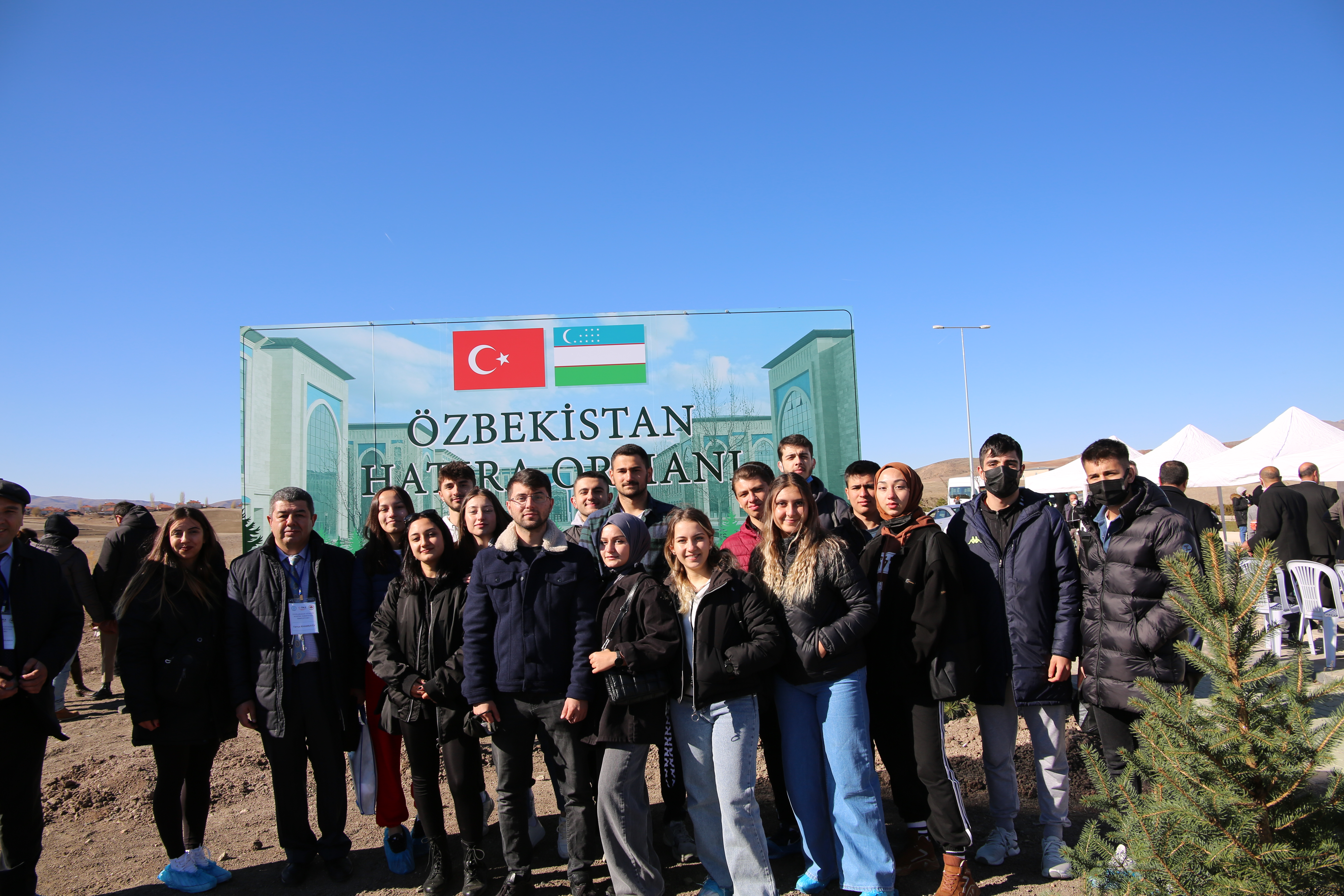 Students of the Faculty of Sports Sciences Coaching Education Department participated in the planting event at our Esenboğa Central Complex with the slogan "Today Sapling, Tomorrow is Breath".