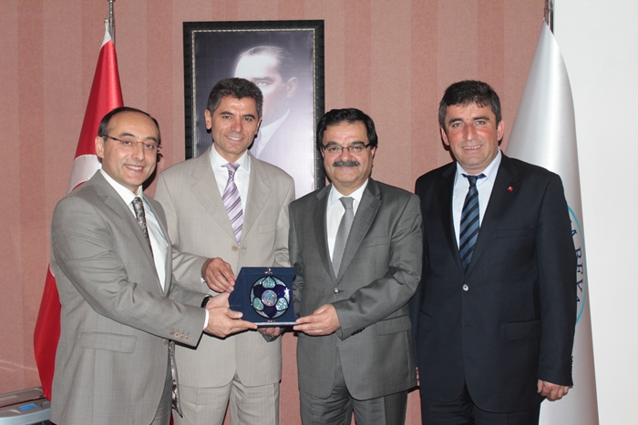 Gerede Belediye Başkanı, Kaymakamı ve İlçe Başkanı' nın Üniversitemiz Ziyaretleri