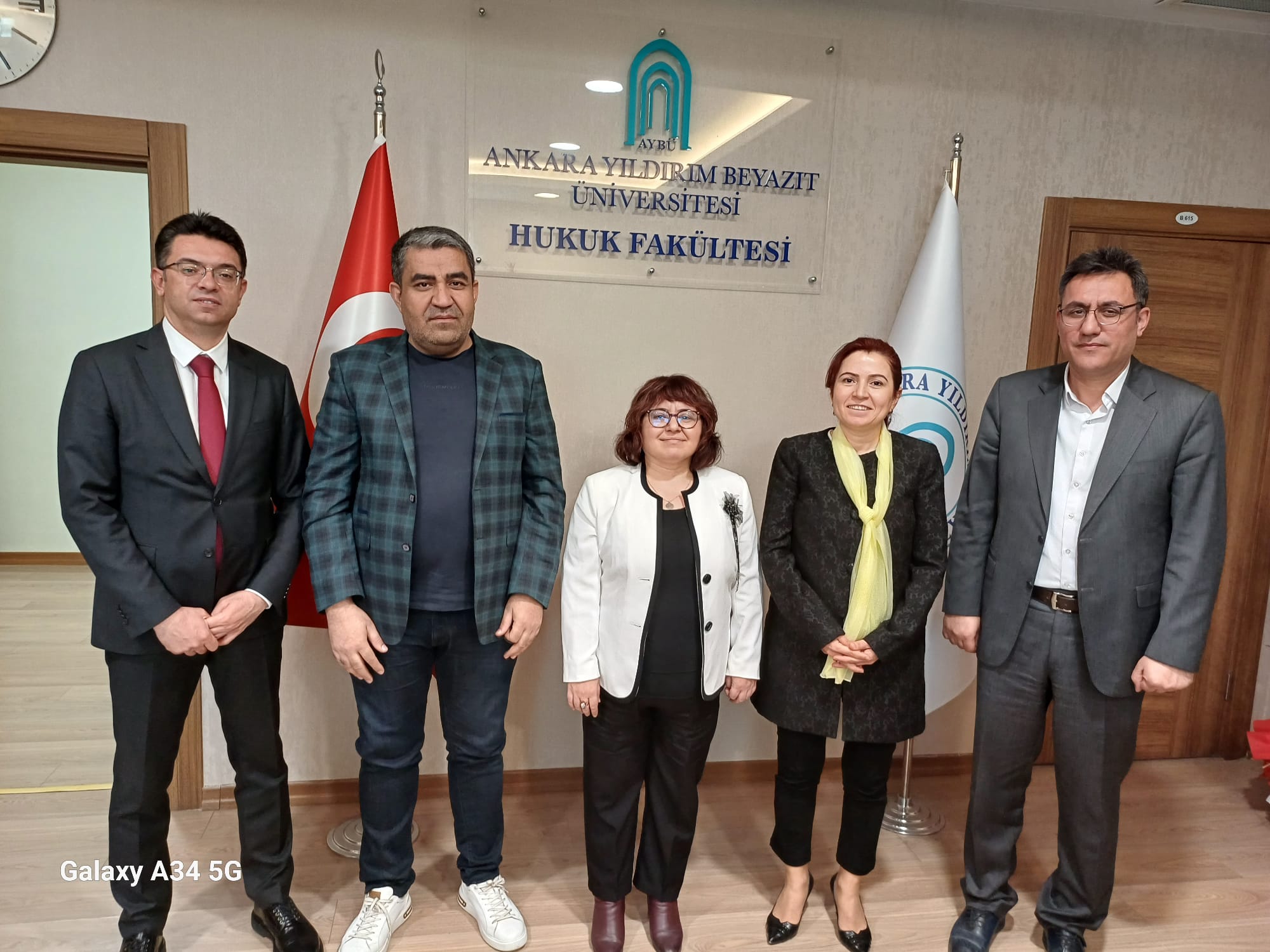 Üniversite Arkadaşlarından Dekanımıza Hayırlı Olsun Ziyareti (22.03.2024)