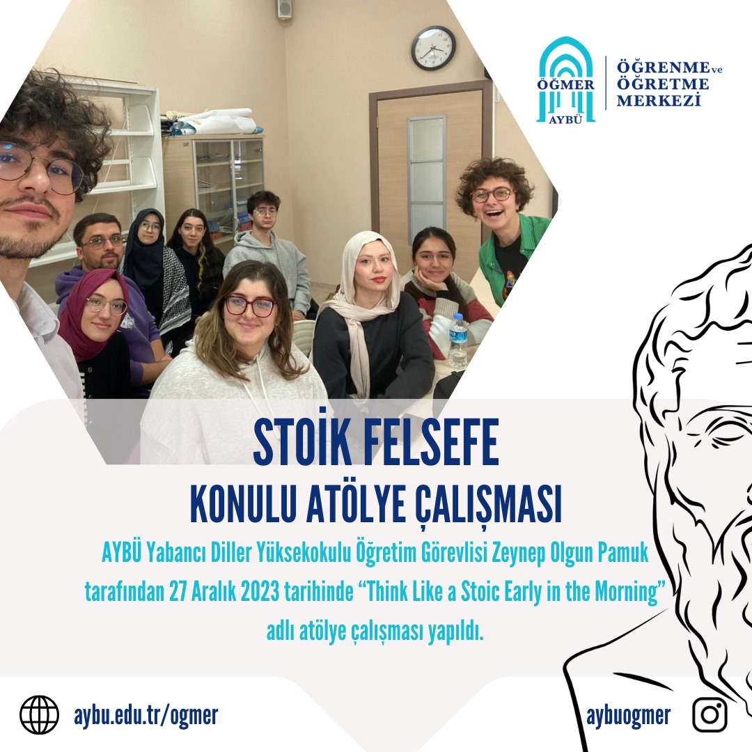 Stoik Felsefe Konulu Atölye Çalışması