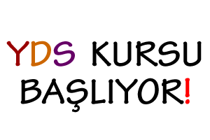 DİLMER YDS KURSU BAŞLIYOR