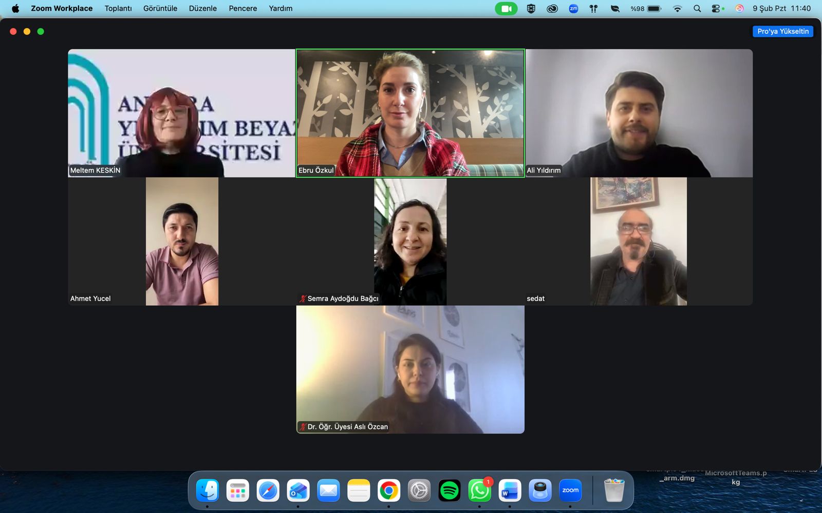 2025-2026 Eğitim Öğretim Yılı Bahar Dönemi Fakültemiz 1. Kalite Komisyonu ile Akreditasyon İşlemleri Koordinatörlüğü Toplantısı Gerçekleştirildi.