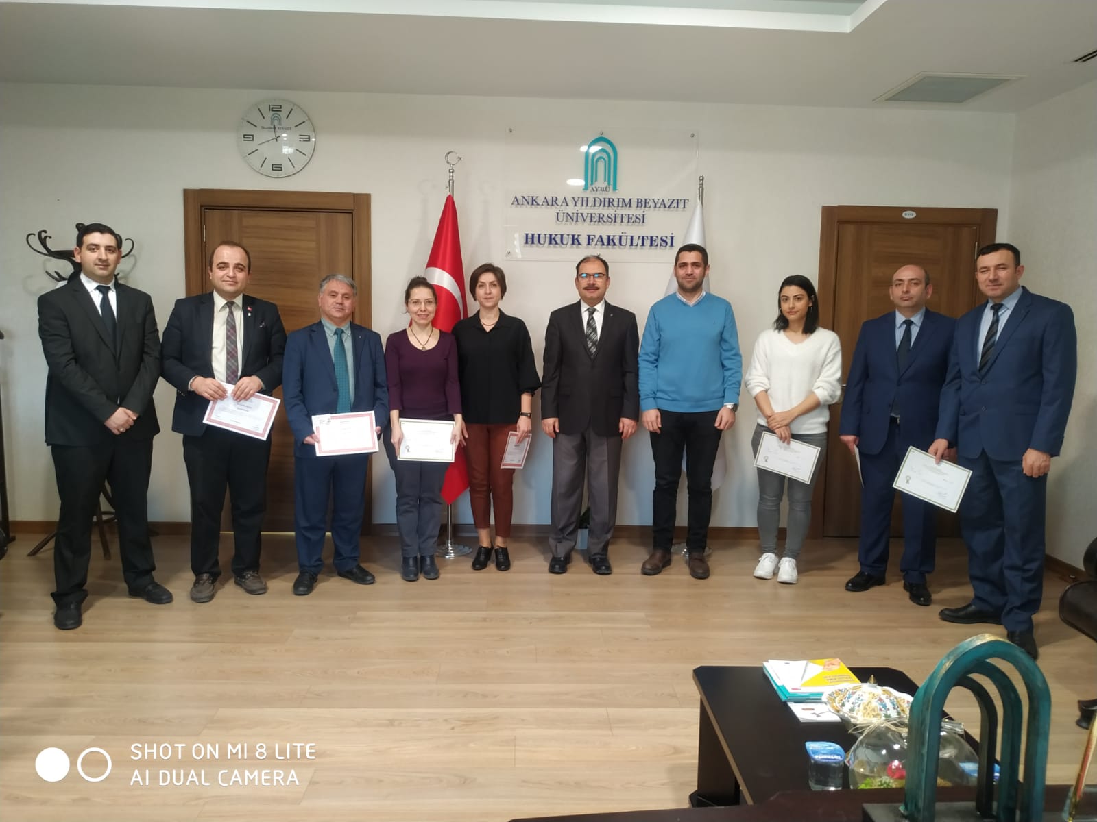 Eğitimleri Başarıyla Tamamlayan Söndürme, Kurtarma ve Koruma Ekipleri ile İlk Yardım Ekipleri'ne Sertifikaları Verildi