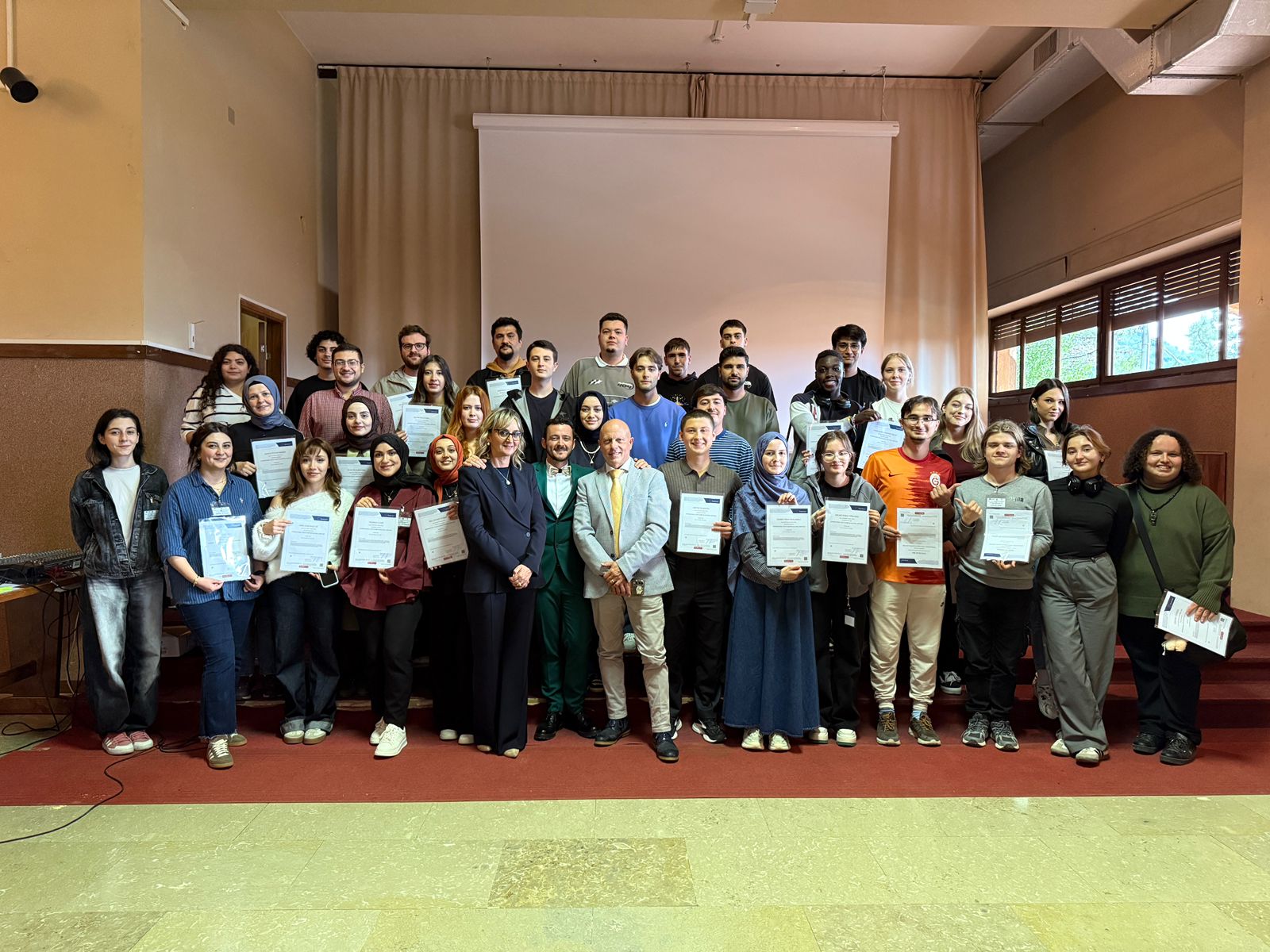 AYBÜ Mimarlık Ekibi, İtalya’daki Uluslararası Gençlik Kültürel Miras Kampına Katıldı