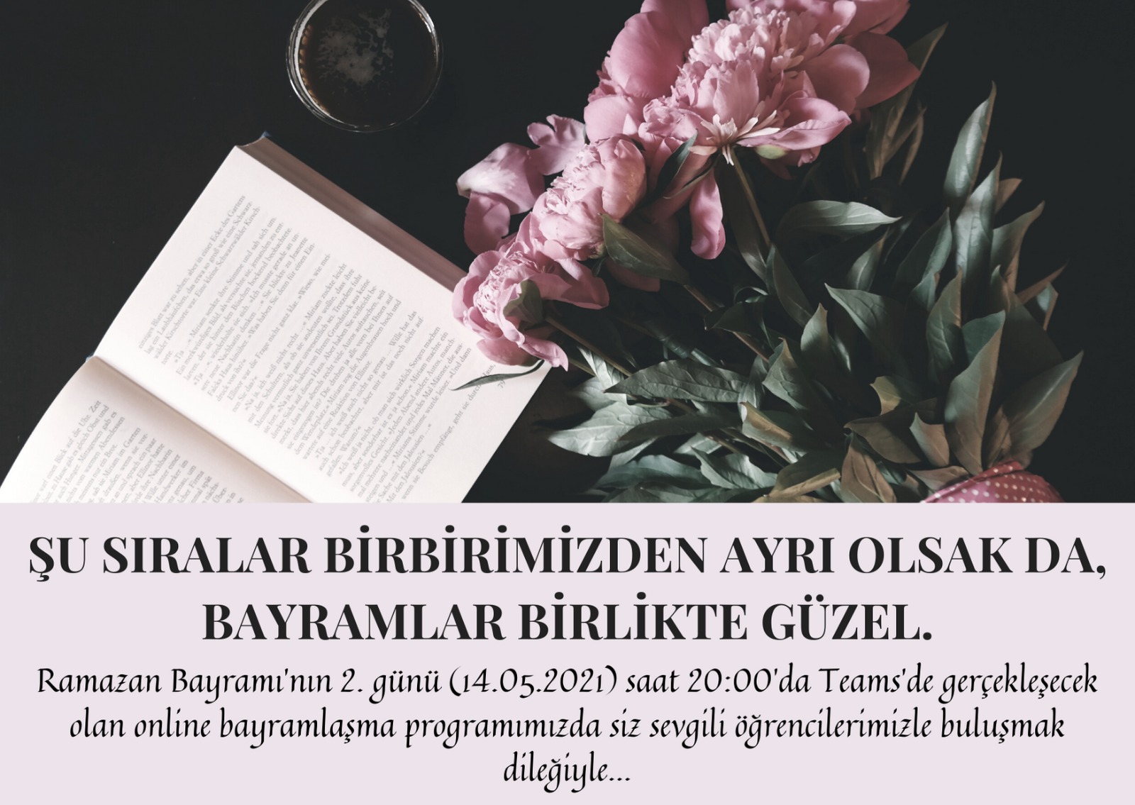 Bölüm Bayramlaşma Etkinliği Gerçekleştirildi.