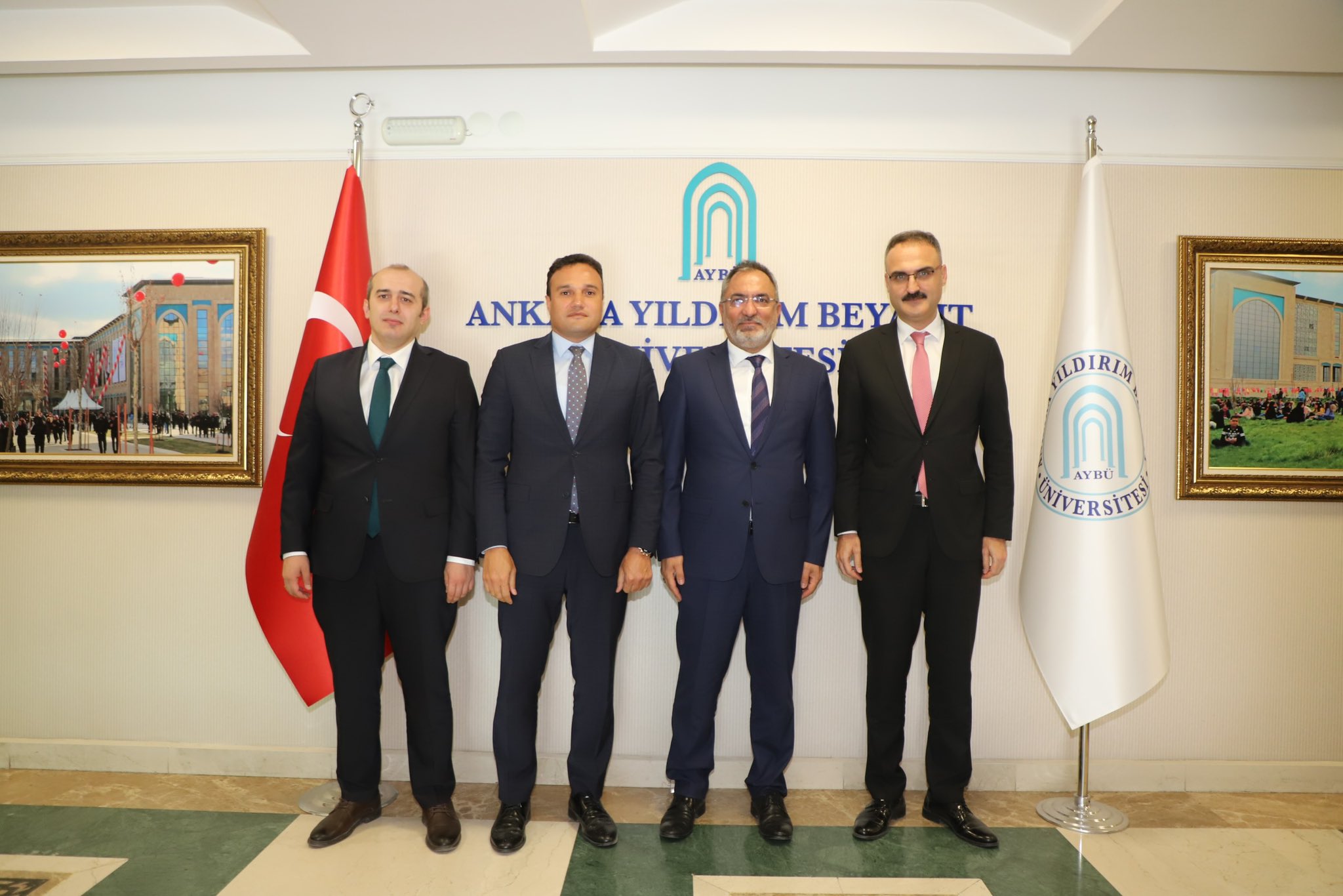 Adalet Bakanlığı Arabuluculuk Dairesinden Rektörümüze Ziyaret