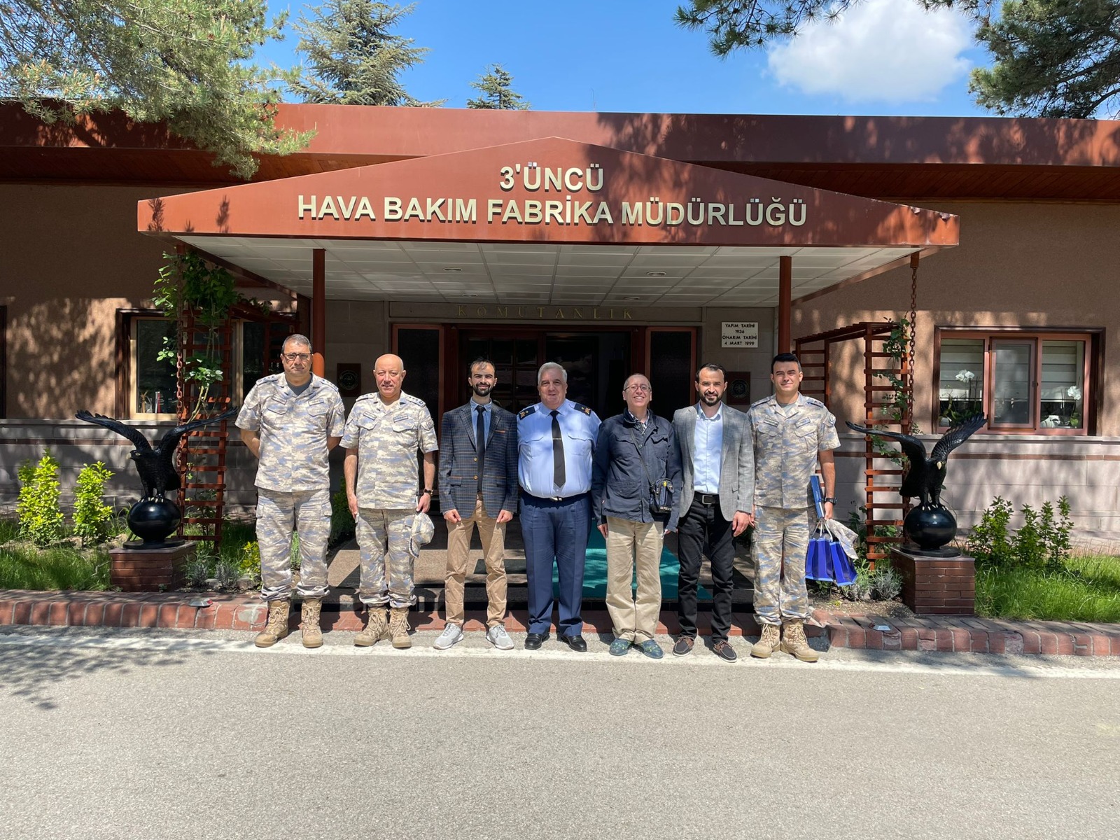 3. Hava Bakım Fabrika Müdürlüğüne Ziyaret